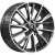 K&K КР010 7.5x18 5*108 ET36 DIA65.1 Алмаз черный Литой