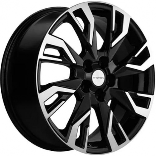 Khomen KHW 1809 7x18 5*108 ET36 DIA65.1 Black-FP Литой