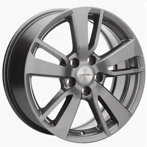 Khomen KHW 1704 7x17 5*114.3 ET38 DIA67.1 Black-FP Литой