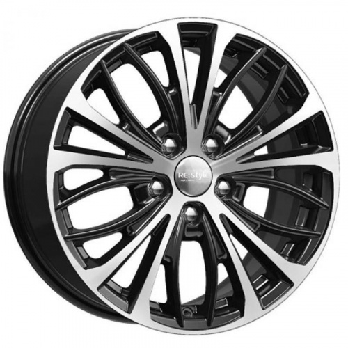 K&K КС873 7.5x17 5*114.3 ET46 DIA67.1 Алмаз черный Литой