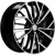 Khomen KHW 1717 7x17 5*110 ET46 DIA63.3 Black Литой