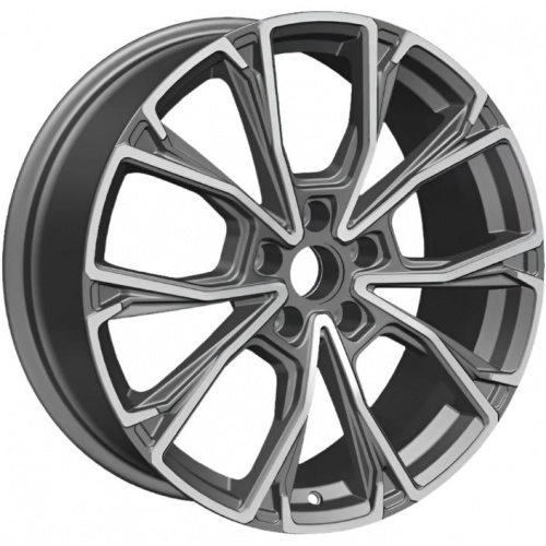 Khomen KHW 1907 7.5x19 5*108 ET36 DIA65.1 Gray-FP Литой