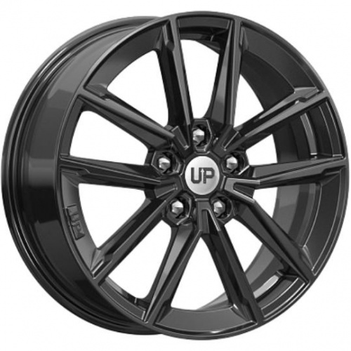 Wheels UP UP104 6.5x17 5*114.3 ET45 DIA67.1 New Black Литой