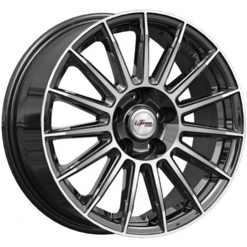 iFree Азур 6.5x16 5*114.3 ET45 DIA67.1 Блэк Джек Литой