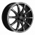 Khomen KHW 1707 6.5x17 4*100 ET41 DIA60.1 Black-FP Matt Литой Khomen KHW 1707 6.5x17 4*100 ET41 DIA60.1 Black-FP Matt Литой