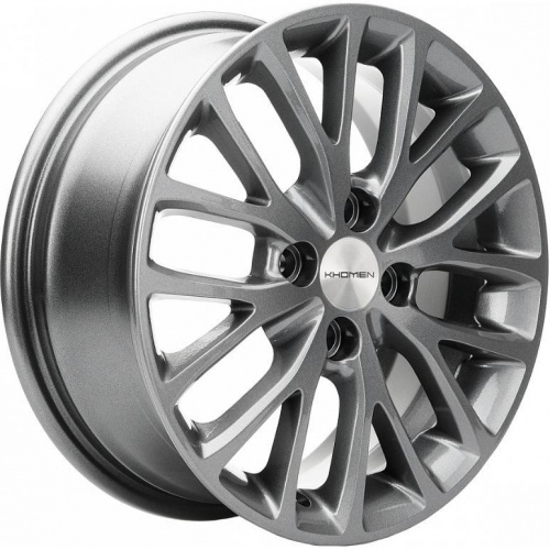 Khomen KHW 1506 6x15 4*100 ET40 DIA60.1 Gray Литой
