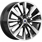K&K Эрман 6.5x16 4*100 ET41 DIA60.1 Алмаз черный Литой