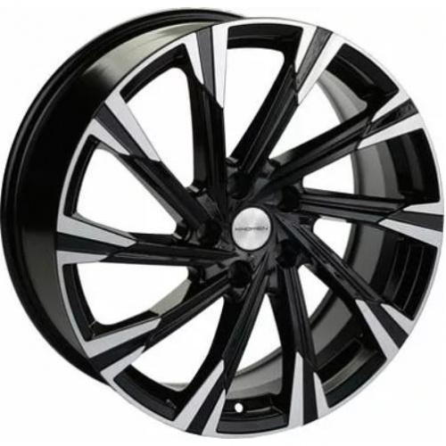 Khomen KHW 1901 7.5x19 5*112 ET32 DIA66.6 Black-FP Литой