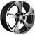 Khomen KHW 1724 7x17 5*114.3 ET45 DIA67.1 Black Литой