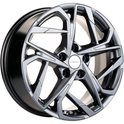 Khomen KHW 1716 7x17 5*114.3 ET48 DIA56.1 Black Литой