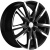 Khomen KHW 1905 7.5x19 5*114.3 ET40 DIA67.1 Black-FP Литой