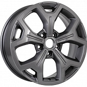 Khomen KHW 1710 6.5x17 5*120 ET55 DIA65.1 Black Литой