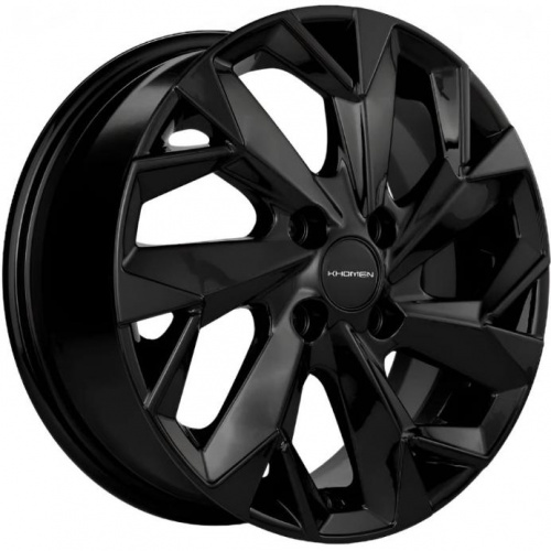 Khomen KHW 1402 5.5x14 4*98 ET35 DIA58.6 Black Литой